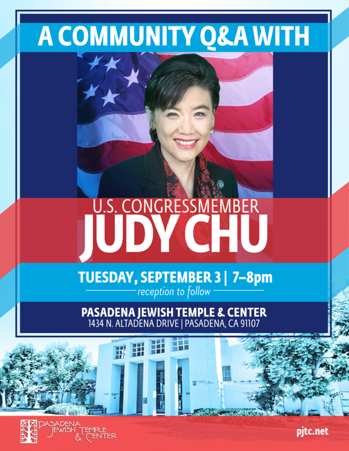 Banner Image for Congresswoman Judy Chu Community Q & A
